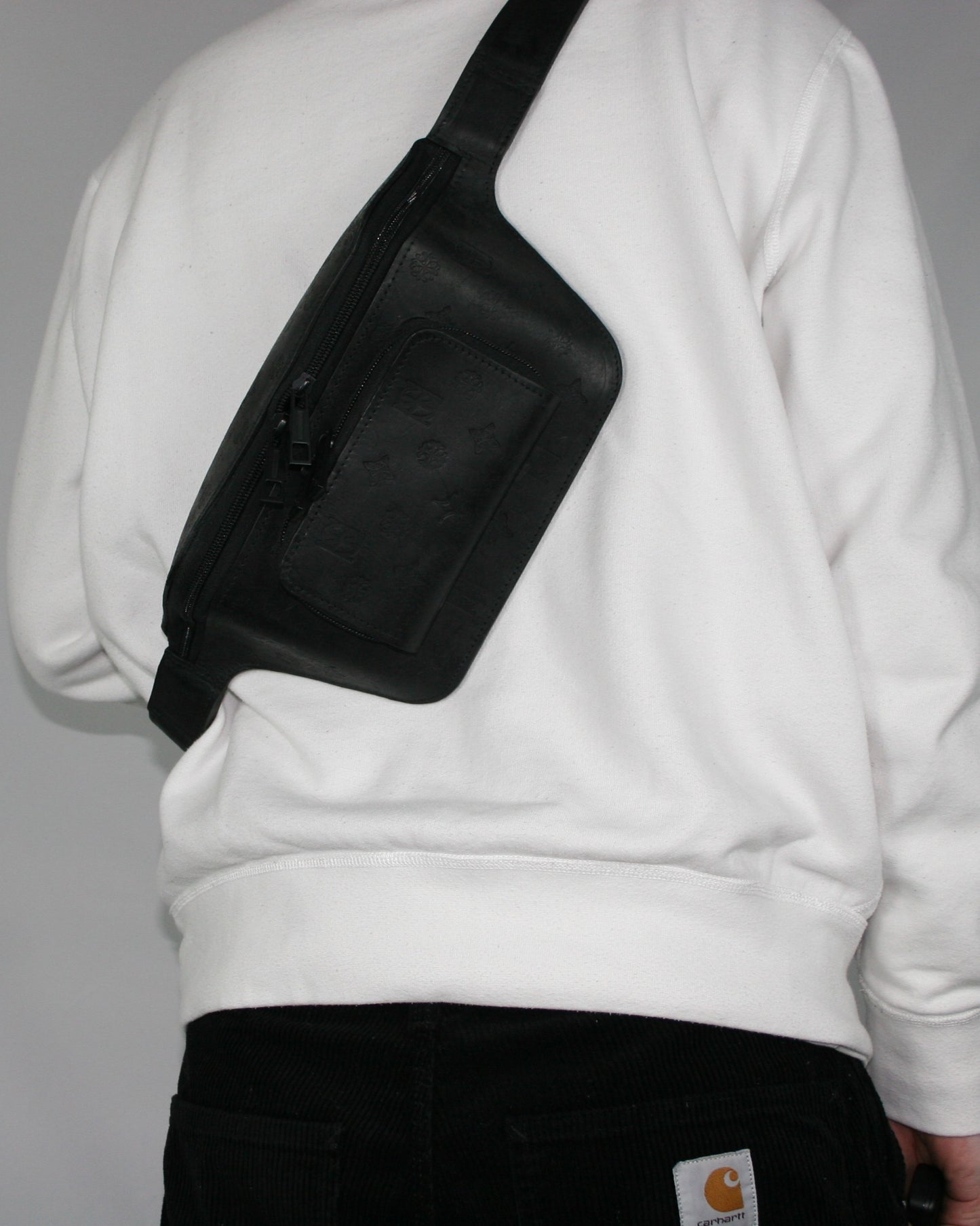 Embossed Crossbody Bag