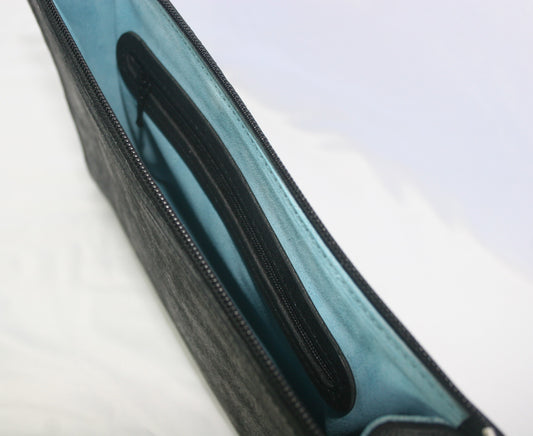 Embossed Pouch Wallet