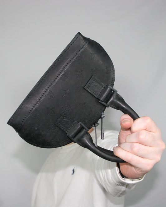 Embossed Mini-Handbag