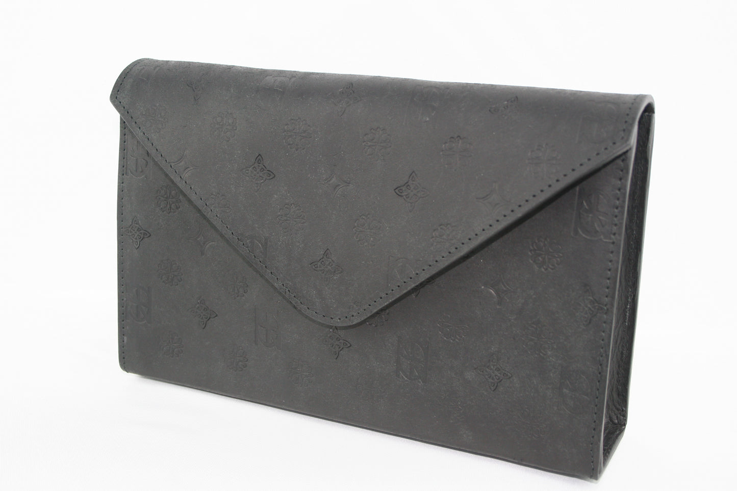 Embossed Envelope Clutch Bag