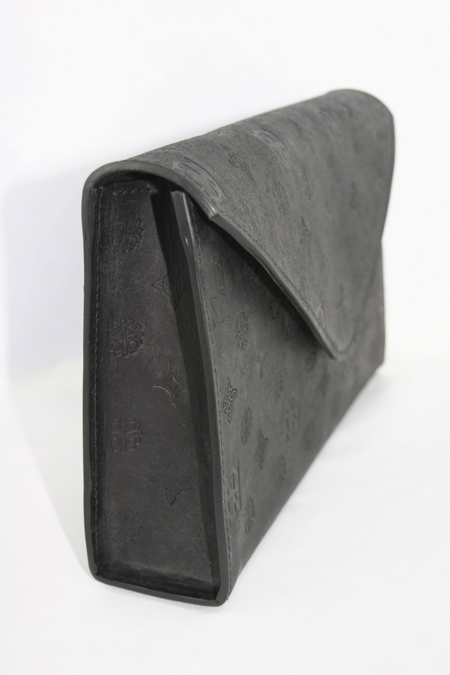 Embossed Envelope Clutch Bag