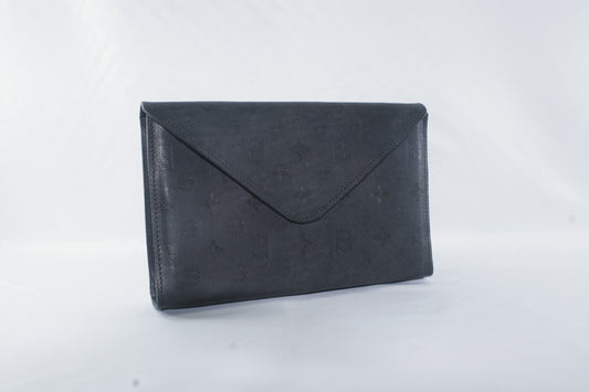 Embossed Envelope Clutch Bag
